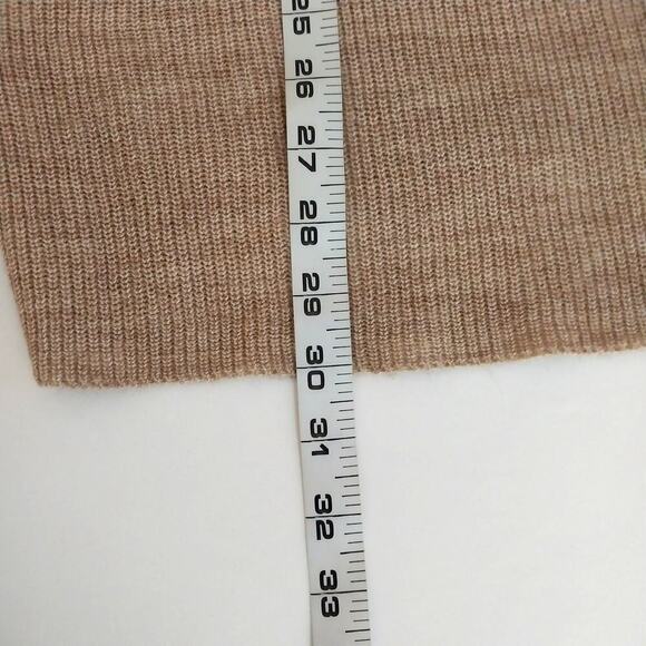 J. Jill Tan Pullover Sweater Size XL Neutral Minimalist Classic Casual Preppy - Picture 9 of 11